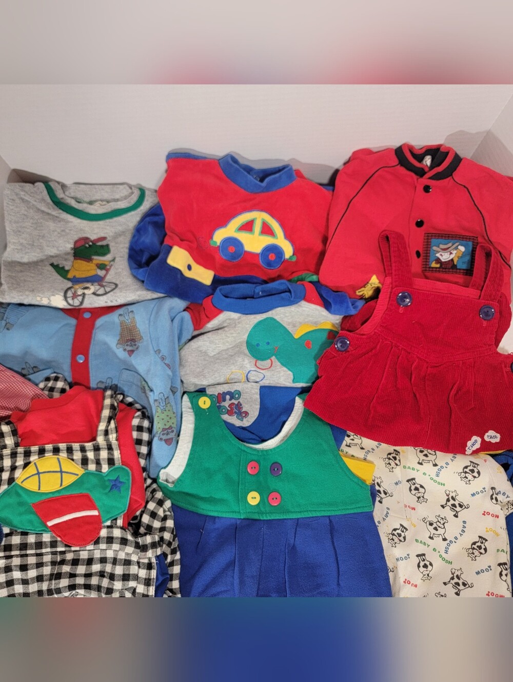 Vintage Baby Boys Clothes Bundle Lot
